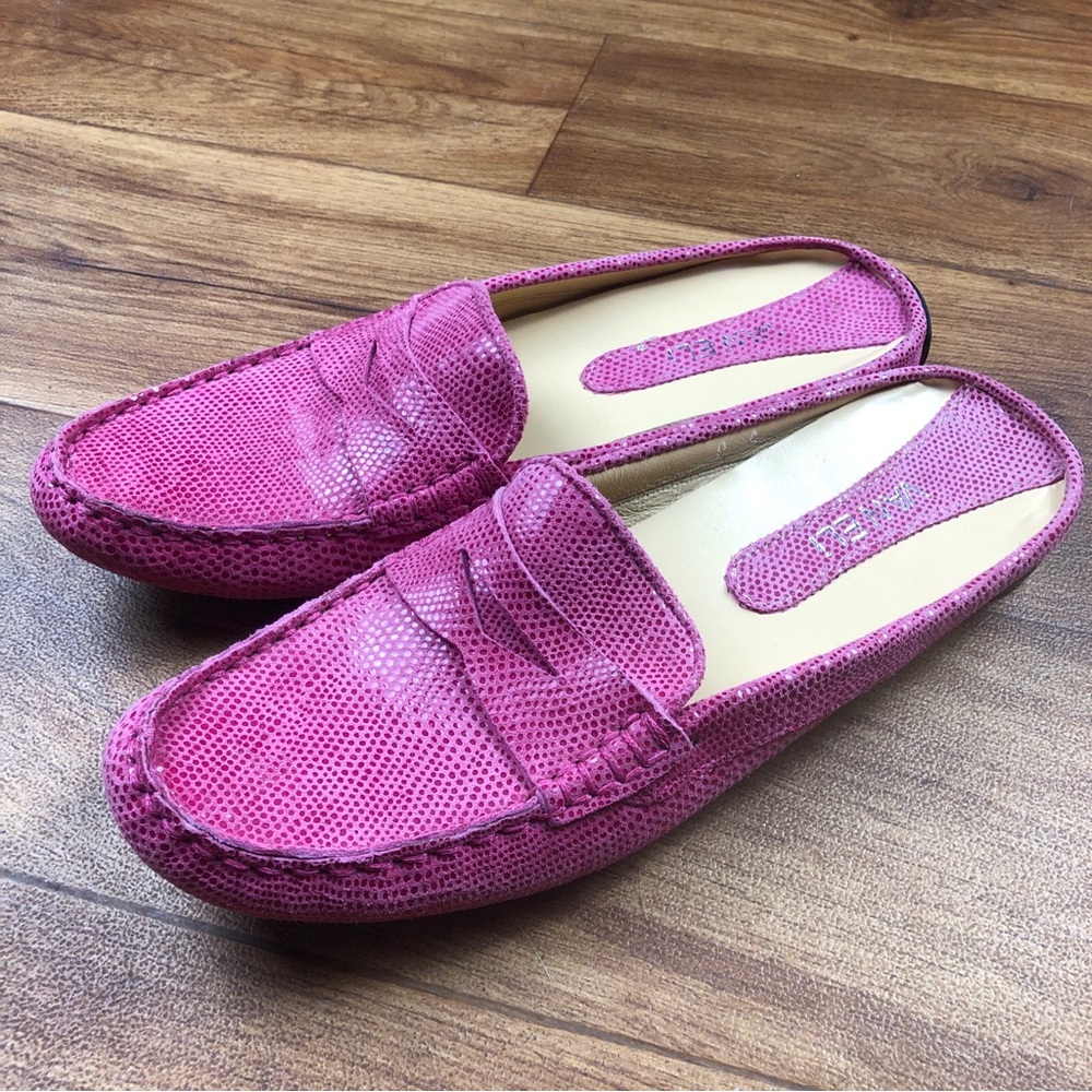 Vaneli Shimmery Pink Slip-On Flats